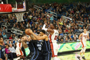 Orlando Magic 1 Şubat 2020 tarihinde Orlando Florida 'daki Amway Center' da Miami Heat 'e ev sahipliği yaptı.. 
