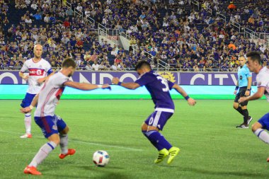 Orlando City, 24 Ağustos 2016 'da Orlando Florida' daki Kamp Dünyası Stadyumunda Toronto FC 'ye ev sahipliği yaptı..