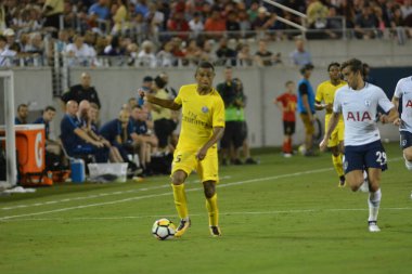 Paris Saint-Germain, Tottenham Hotspur 'a karşı 22 Temmuz 2017' de Orlando Florida 'daki Citrus Bowl' da.   