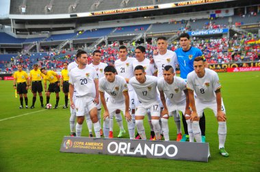 Bolivya, Orlando Florida 'daki Copa American Centenario' da Dünya Kampı Stadyumu 'nda Panama ile karşılaştı.. 