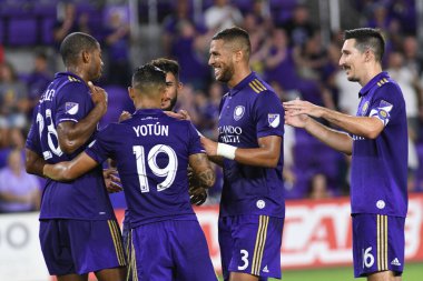 Orlando City 14 Temmuz 2018 'de Florida Exploria Stadyumu' nda Toronto FC 'ye ev sahipliği yaptı. Fotoğraf: Marty Jean-Louis