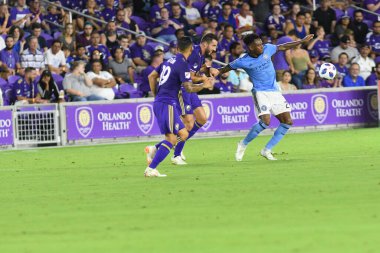 Orlando City 26 Temmuz 2018 'de Florida Exploria Stadyumu' nda NYC FC 'ye ev sahipliği yaptı. Fotoğraf: Marty Jean-Louis