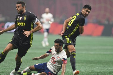 1 Ağustos 2018 tarihinde Atlanta 'daki Mercedez Benz Stadyumu' nda tüm yıldızlar Juventus 'a karşı..  