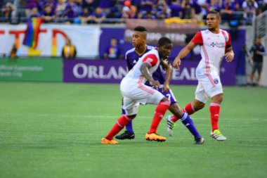 Orlando City SC, 18 Haziran 2016 'da Orlando Florida' daki Camp World Stadyumu 'nda San Jose Depremleri' ne ev sahipliği yaptı..