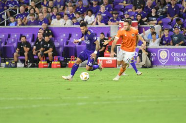 Orlando City SC, 22 Eylül 2018 'de Florida Exploria Stadyumu' nda Houston Dynamo 'yu ağırladı..