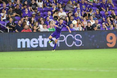 Orlando City SC 1 Eylül 2018 'de Florida Exploria Stadyumu' nda Philadelphia Union 'a ev sahipliği yaptı. Fotoğraf: Marty Jean-Louis