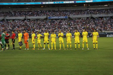 Paris Saint-Germain, Tottenham Hotspur 'a karşı 22 Temmuz 2017' de Orlando Florida 'daki Citrus Bowl' da.   