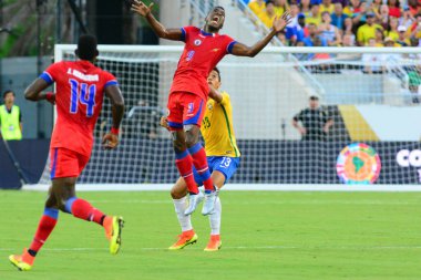 Brezilya, 8 Haziran 2016 tarihinde Orlando Florida 'daki Copa America Centenario' da Haiti ile karşılaştı.. 