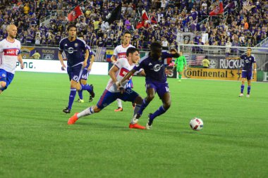 Orlando City, 24 Ağustos 2016 'da Orlando Florida' daki Kamp Dünyası Stadyumunda Toronto FC 'ye ev sahipliği yaptı..