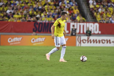 ABD Kolombiya 'ya karşı Raymond James Stadyumu, Tampa Florida' da 11 Ekim 2018 'de. Fotoğraf: Marty Jean-Louis