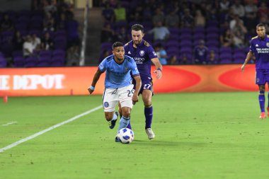 Orlando City 26 Temmuz 2018 'de Florida Exploria Stadyumu' nda NYC FC 'ye ev sahipliği yaptı. Fotoğraf: Marty Jean-Louis