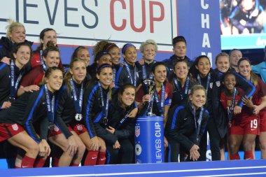 ABD, 7 Mart 2018 tarihinde Orlando City Stadyumu 'ndaki SheBelives Kupası' nda İngiltere ile karşı karşıya geldi..  