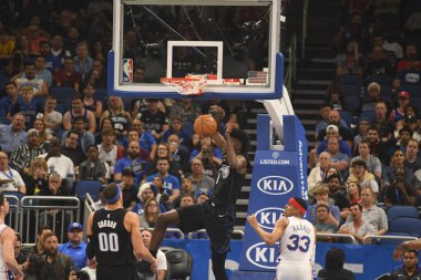 Orlando Magic, Philadelphia 76ers 'ı 25 Mart 2019' da Orlando Florida 'daki Amway Arena' da ağırlıyor.. 