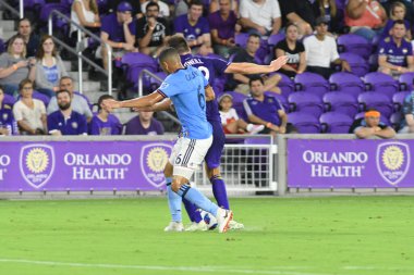 Orlando City 26 Temmuz 2018 'de Florida Exploria Stadyumu' nda NYC FC 'ye ev sahipliği yaptı. Fotoğraf: Marty Jean-Louis