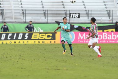 Fluminense, Florida Kupası 'nda 15 Ocak 2018' de Orlando Florida 'da oynanan Spektrum Stadyumu' nda Barcelona SC 'ye karşı..