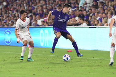 Orlando City 14 Temmuz 2018 'de Florida Exploria Stadyumu' nda Toronto FC 'ye ev sahipliği yaptı. Fotoğraf: Marty Jean-Louis