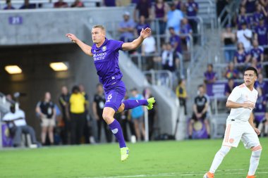 Orlando City SC, 6 Ağustos Salı günü Orlando Florida 'daki Exploria Stadyumu' nda oynanan ABD Kupası sırasında Atlanta United FC 'ye ev sahipliği yaptı..