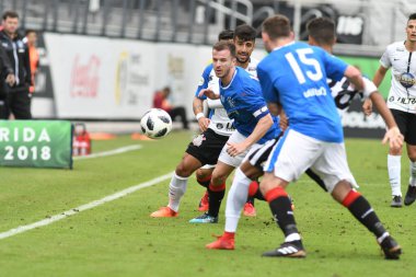 13 Ocak 2018 'de Orlando Florida' daki Spektrum Stadyumu 'nda düzenlenen Florida Kupası' nda Korucular Corinthianlara karşı..