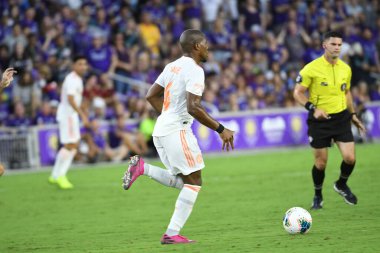 Orlando City SC, 6 Ağustos Salı günü Orlando Florida 'daki Exploria Stadyumu' nda oynanan ABD Kupası sırasında Atlanta United FC 'ye ev sahipliği yaptı..