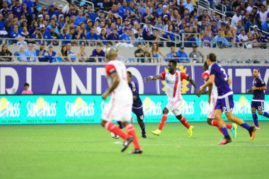 Orlando City SC, 18 Haziran 2016 'da Orlando Florida' daki Camp World Stadyumu 'nda San Jose Depremleri' ne ev sahipliği yaptı..
