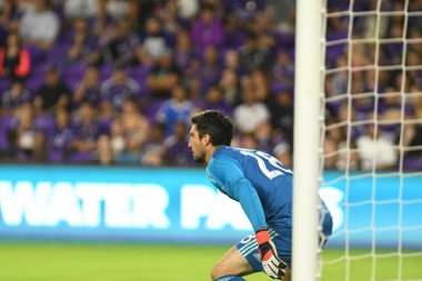 Orlando City 21 Nisan 2018 'de Orlando Florida' daki Exploria Stadyumu 'nda San Jose depremlerine ev sahipliği yaptı..  