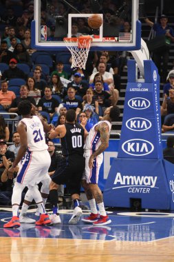Orlando Magic, Philadelphia 76ers 'ı 14 Kasım 2018' de Orlando Florida 'daki Amway Center' da ağırlıyor.. 