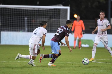 Real Salt Lake, 12 Temmuz 2020 'de Orlando Florida' da düzenlenen MLS Sırt Turnuvası sırasında Colorado Rapids ile karşı karşıya.