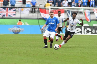 13 Ocak 2018 'de Orlando Florida' daki Spektrum Stadyumu 'nda düzenlenen Florida Kupası' nda Korucular Corinthianlara karşı..