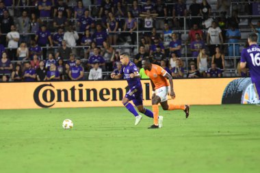 Orlando City SC, 22 Eylül 2018 'de Florida Exploria Stadyumu' nda Houston Dynamo 'yu ağırladı..