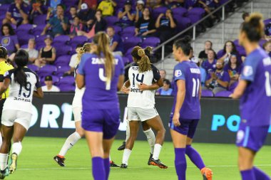 Orlando Pride, 23 Mayıs 2018 'de Orlando Florida' daki Exploria Stadyumu 'nda Kuzey Carolina Cesareti' ne ev sahipliği yapmaktadır..  