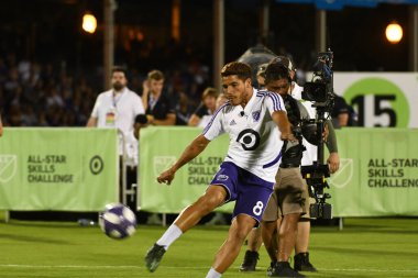 30 Temmuz 2019 'da Orlando Florida' da Disney 'in Vahşi Spor Dünyası' nda MLS All-Star Yetenek Yarışması. 