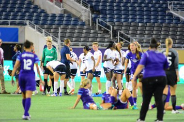 Orlando Pride 26 Ağustos 2016 'da Orlando Florida' daki Camp World Stadyumu 'nda Washington Spirit' e ev sahipliği yaptı..  