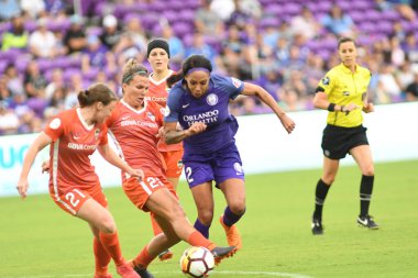 Orlando Pride, 27 Haziran 2018 tarihinde Orlando City Stadyumu 'nda Houston Dash' e ev sahipliği yaptı..  