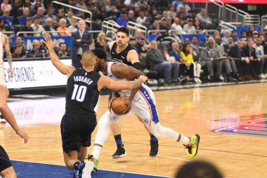 Orlando Magic, Philadelphia 76ers 'ı 25 Mart 2019' da Orlando Florida 'daki Amway Arena' da ağırlıyor.. 