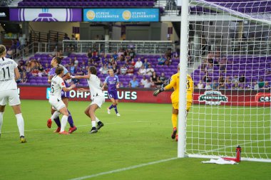 Foto Prides, 11 Mayıs 2019 Cumartesi günü Orlando City Stadyumu 'nda Portland Thorns FC' ye ev sahipliği yapıyor..