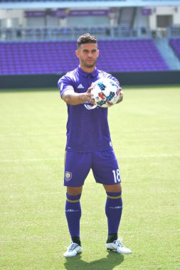Orlando City SC, Dom Dwyer 'ı tanıtmak için bir basın toplantısı düzenledi..  