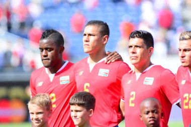 Kosta Rika, Copa America Centenario sırasında Paraguay ile Orlando Florida 'daki Dünya Kampı Stadyumu' nda karşılaştı.. 
