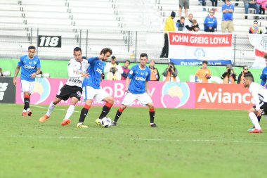 13 Ocak 2018 'de Orlando Florida' daki Spektrum Stadyumu 'nda düzenlenen Florida Kupası' nda Korucular Corinthianlara karşı..