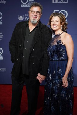 15 Ekim 2019 'da Nashville, Tennessee' deki Linbscome Üniversitesi 'nde verilen 50. GMA Dove Ödülleri sırasında kırmızı halı. 