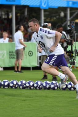 30 Temmuz 2019 'da Orlando Florida' da Disney 'in Vahşi Spor Dünyası' nda MLS All-Star Yetenek Yarışması.