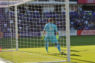 Orlando City SC, 9 Nisan 2019 'da Orlando, Florida' daki Citrus Bowl 'da New York Red Bulls' a ev sahipliği yapıyor.. 