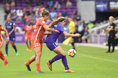 Orlando Pride, 27 Haziran 2018 tarihinde Orlando City Stadyumu 'nda Houston Dash' e ev sahipliği yaptı..  