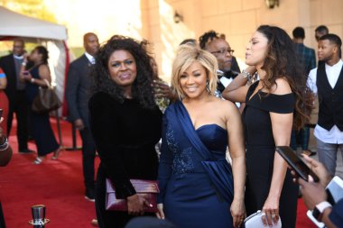 24 Mart 2018 Cumartesi günü Las Vegas 'taki Orleans Resort' ta düzenlenen 33. Yıldız Ödülleri Kırmızı Halı sırasında ünlüler.