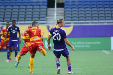 Orlando City SC, 29 Haziran 2016 'da Orlando Florida' daki Kamp Dünyası Stadyumu 'nda Fort Lauderdale Strikers' a ev sahipliği yaptı..
