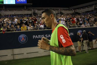 Paris Saint-Germain, Tottenham Hotspur 'a karşı 22 Temmuz 2017' de Orlando Florida 'daki Citrus Bowl' da.  