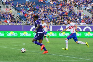 Orlando City, 24 Ağustos 2016 'da Orlando Florida' daki Kamp Dünyası Stadyumunda Toronto FC 'ye ev sahipliği yaptı..