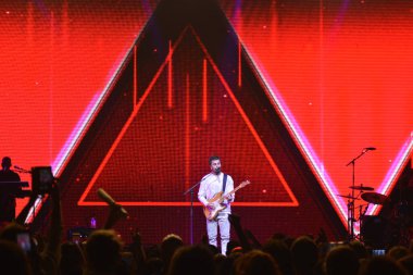 Juanes 'in Orlando Florida' daki Amway Center 'daki konserinde. 20, 2018
