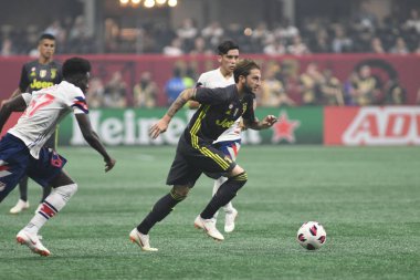 1 Ağustos 2018 tarihinde Atlanta 'daki Mercedez Benz Stadyumu' nda tüm yıldızlar Juventus 'a karşı.. 