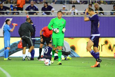 Orlando City SC 28 Ağustos 2016 'da Orlando Florida' daki Camp World Stadyumu 'nda New York City FC' ye ev sahipliği yaptı..  