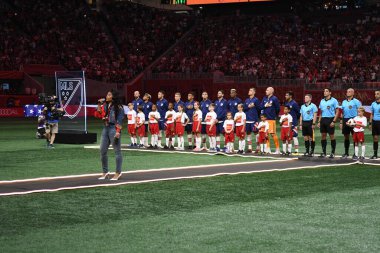 1 Ağustos 2018 tarihinde Atlanta 'daki Mercedez Benz Stadyumu' nda tüm yıldızlar Juventus 'a karşı.